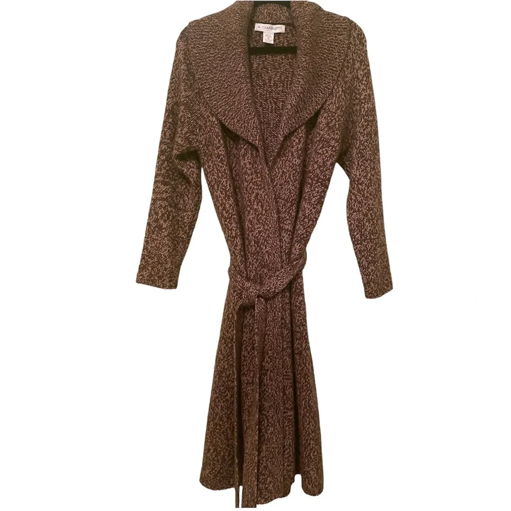 A. Giannetti Cashmere Wrap Cardigan